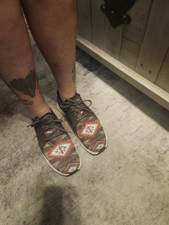 Ariat Shoes - Ariat Brown Aztec Pattern Athletic Shoes